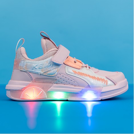 Pantofi Sport cu luminite Anica pink