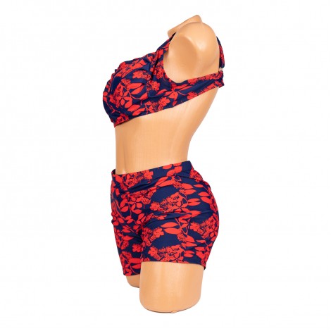 Costum de baie Aliki red