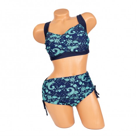 Costum de baie Metalia blue