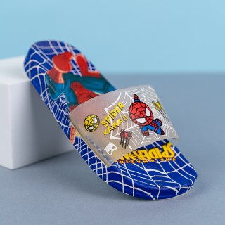 Papuci Spiderman blue