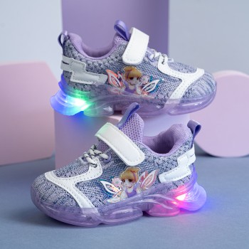 Pantofi Sport cu luminite Clara violet