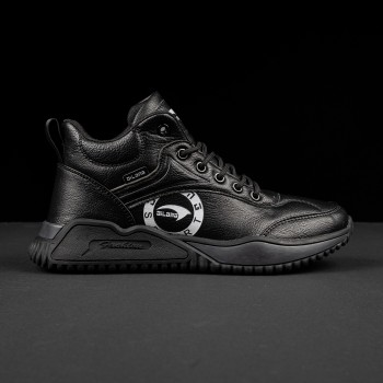 Pantofi Sport Demon negri imblaniti