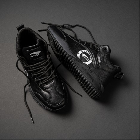 Pantofi Sport Demon negri imblaniti Pantofi Sport Demon negri imblaniti