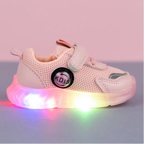 Pantofi Sport cu luminite Morgan pink