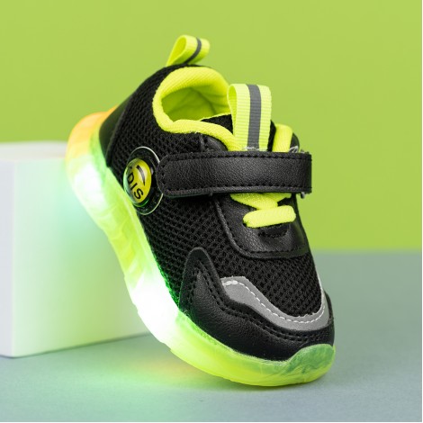 Pantofi Sport cu luminite Morgan green