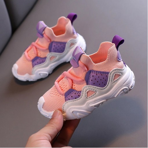 Pantofi scoala Sport Flex Ami roz