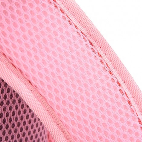 Ghiozdan scoala Sirena, 1 compartiment, 5 buzunare, Roz