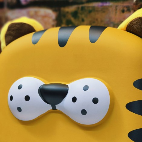 Ghiozdan gradinita Zoy, 1 compartiment, 29x25x15 cm, Galben, scoala