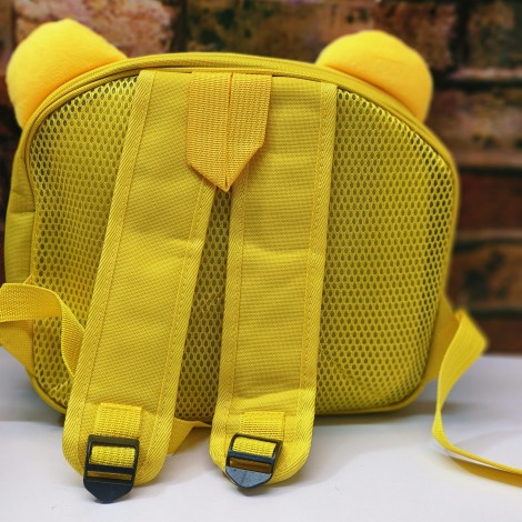 Ghiozdan gradinita Zoy, 1 compartiment, 29x25x15 cm, Galben, scoala