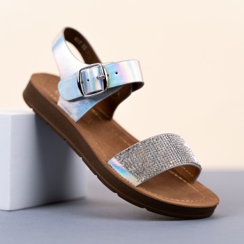 Sandale Daisy argintii