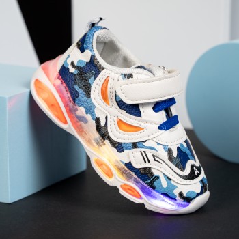 Pantofi Sport cu luminite Bruno blue