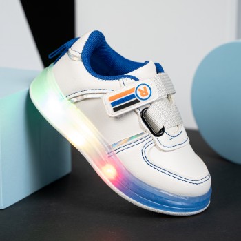 Pantofi Sport cu luminite Delix blue