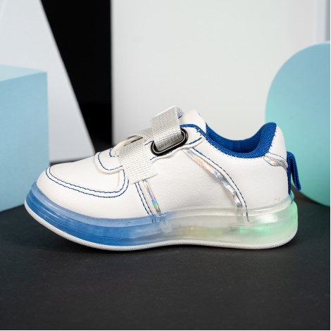 Pantofi Sport cu luminite Delix blue