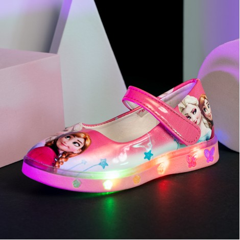 Pantofi fara luminite Cory pink