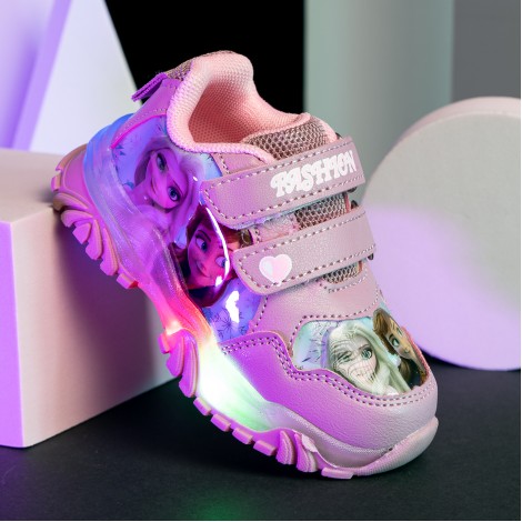 Pantofi Sport cu luminite Bethany pink