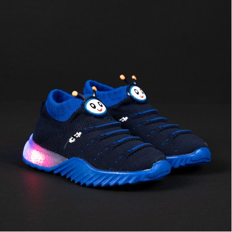 Pantofi Sport cu luminite Nedelio blue