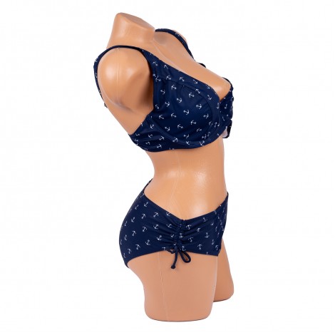 Costum de baie Noemi, blue, 2 piese