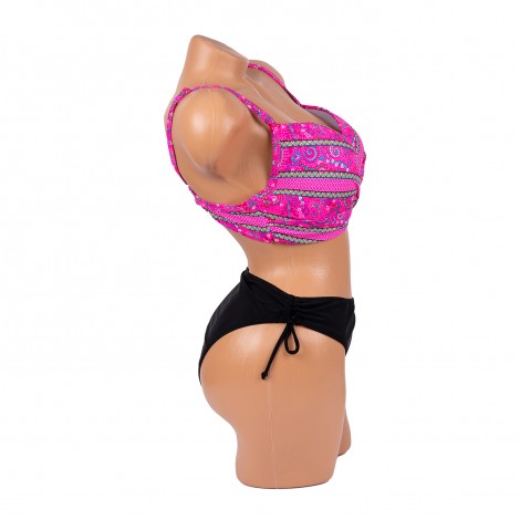 Costum de baie Tanya, violet, 2 piese